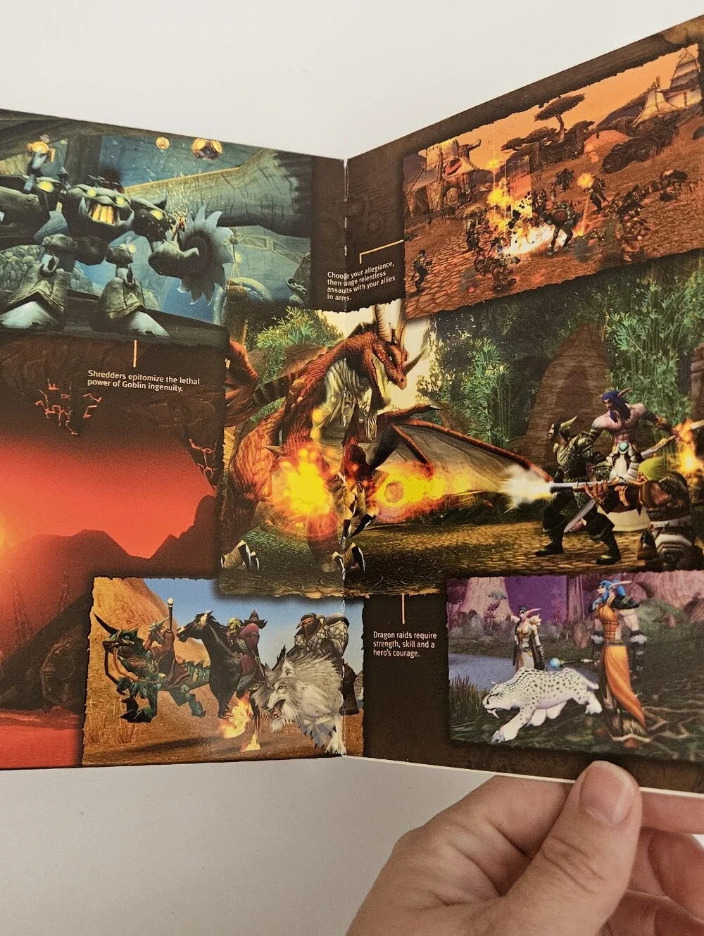 World of Warcraft PC Game Box Fantasy Artwork Original Big Box Edition Complete